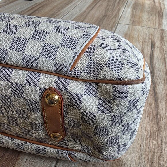 Louis Vuitton Damier Azur Gallliera Shoulder Handbag PM - Picture 8 of 13